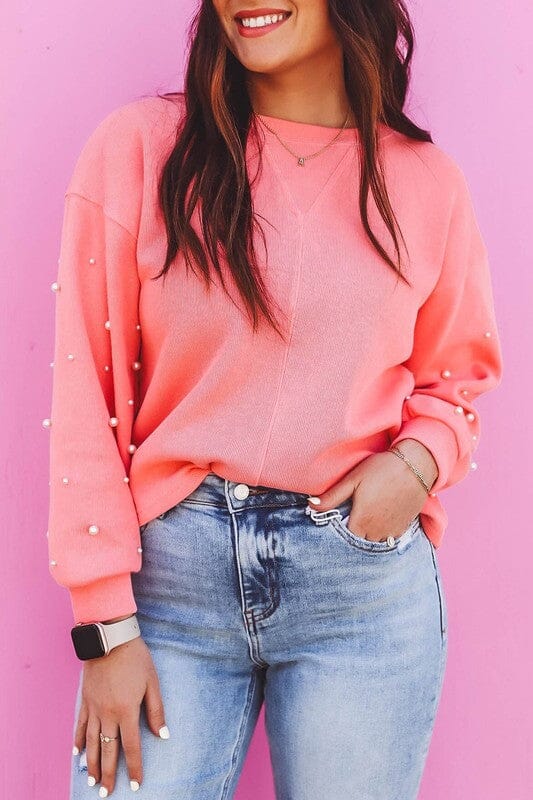 Pearl Sleeve Top Asia Direct
