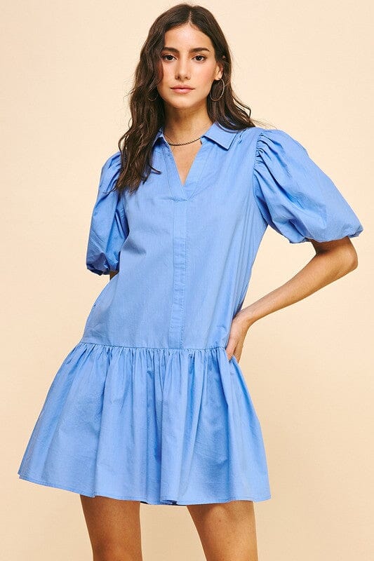 Poplin Collared Dress Pinch