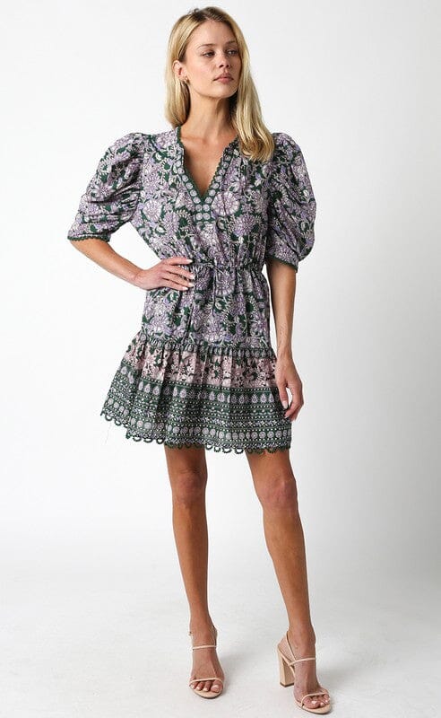 Priscilla Dress Olivaceous