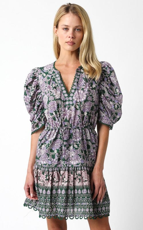 Priscilla Dress Olivaceous