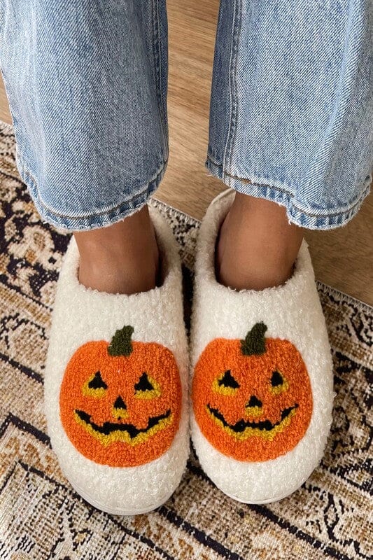 Pumpkin Spice Slippers Kentce