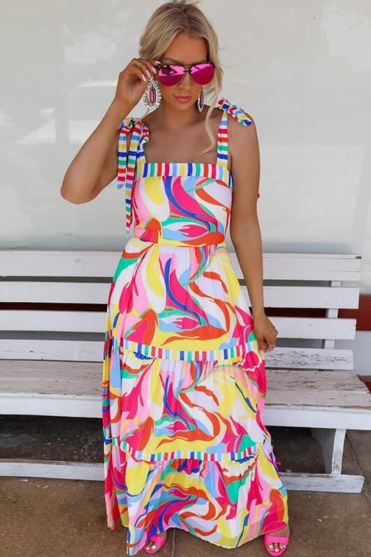 Rainbow Swirl Maxi Mayah Overseas