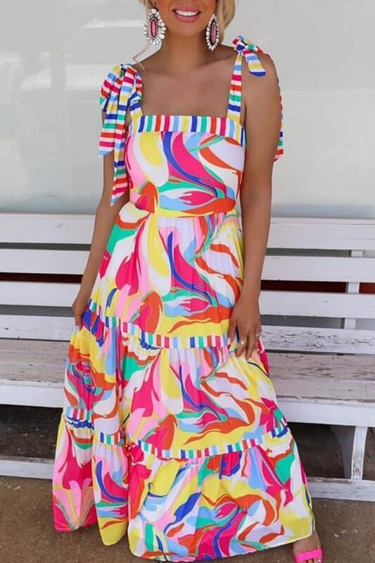Rainbow Swirl Maxi Mayah Overseas