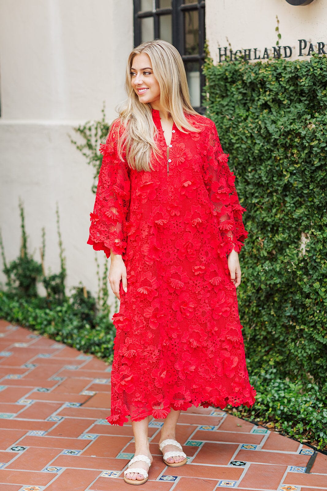 Red Serephina Midi J. Marie Collections