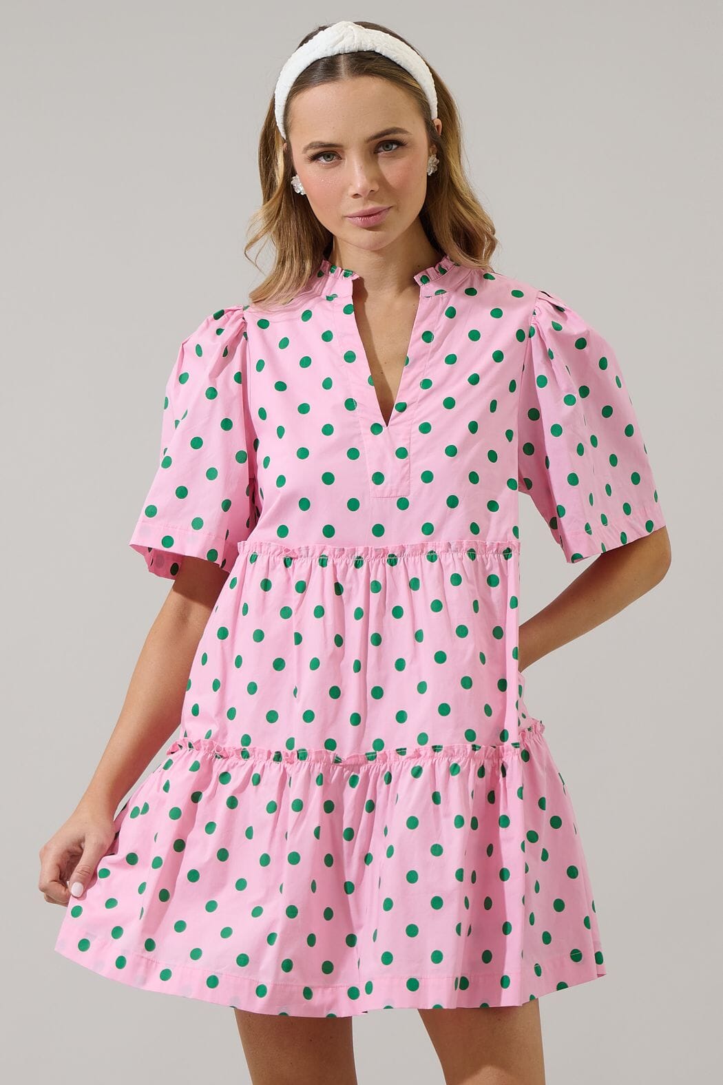 Riana Dot Dress Sugarlips