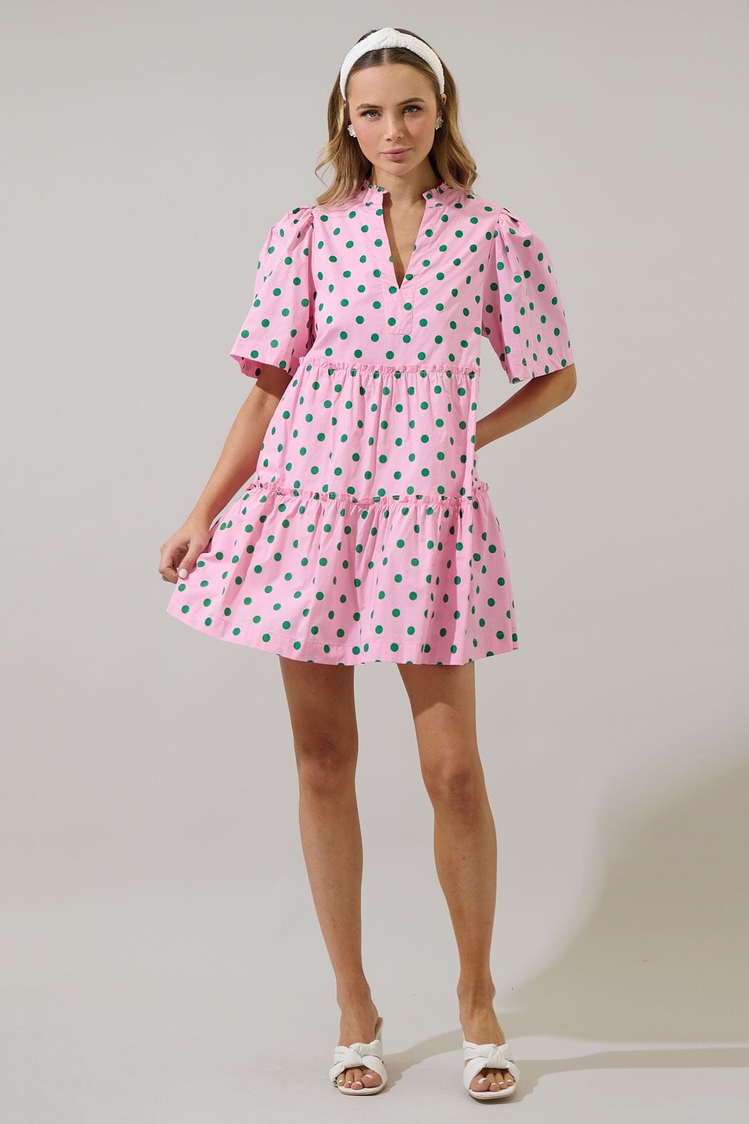 Riana Dot Dress Sugarlips