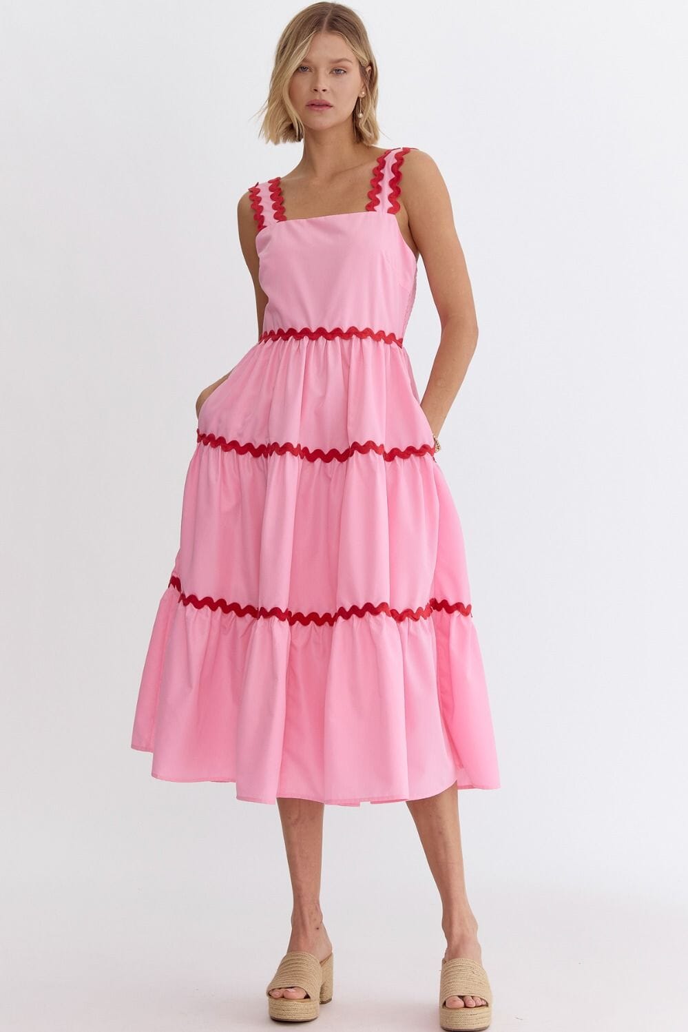 Ric Rac Spring Midi Dress entro
