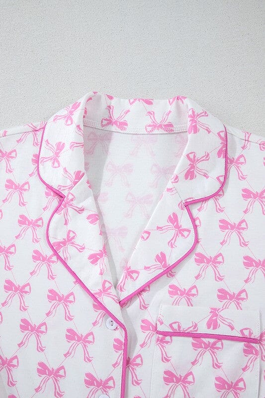 Ruffle Bow Pajamas Shewin