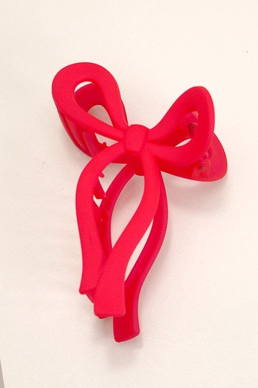 Set of Three Valentine Bow Hair Clips josslyn
