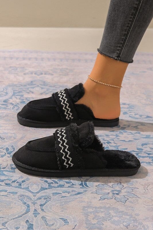 Shearling Slipper Slide Kentce
