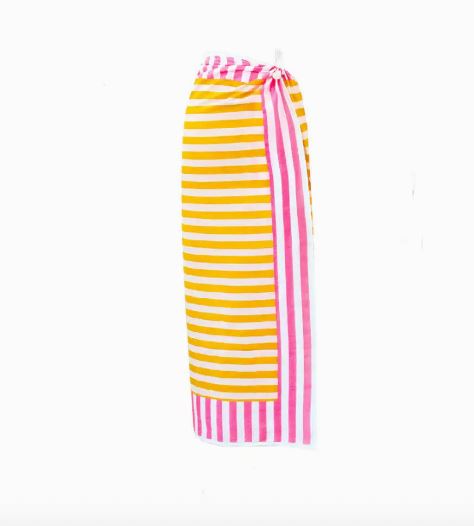 Sherbet Stripe Sarong sunshine tienda