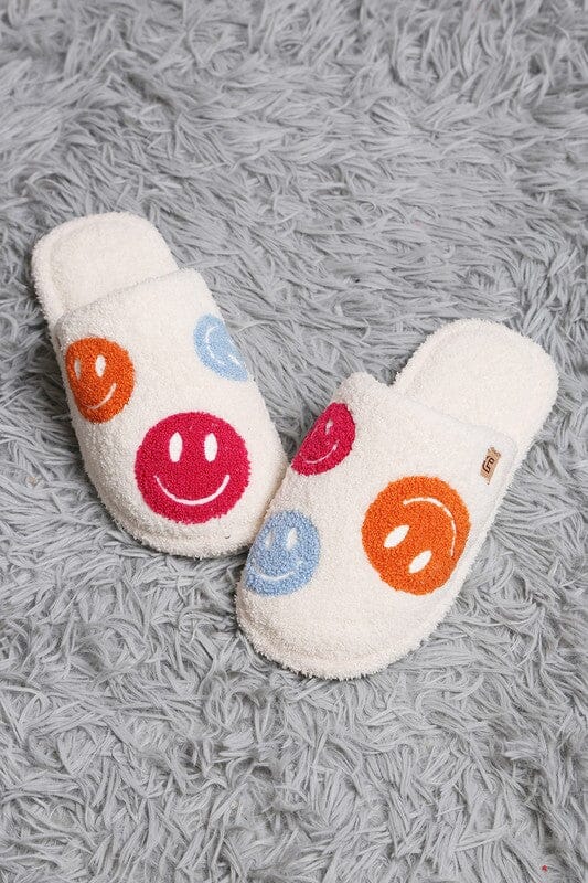 Smiley Face Slippers Wona Trading
