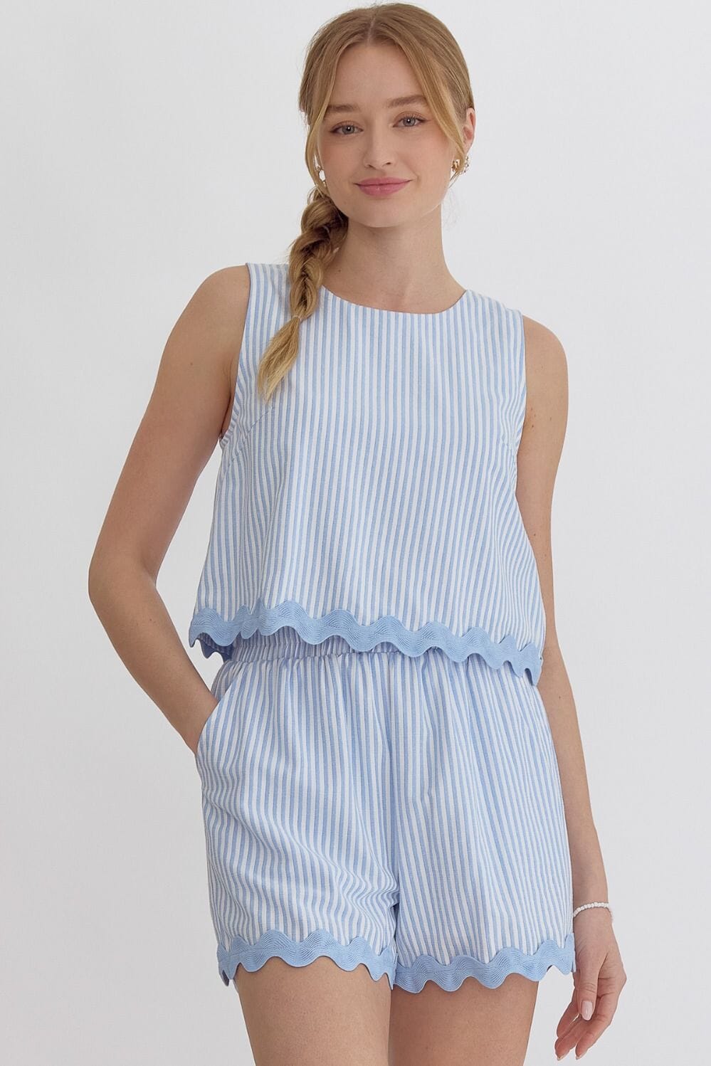 Striped Scalloped Set entro