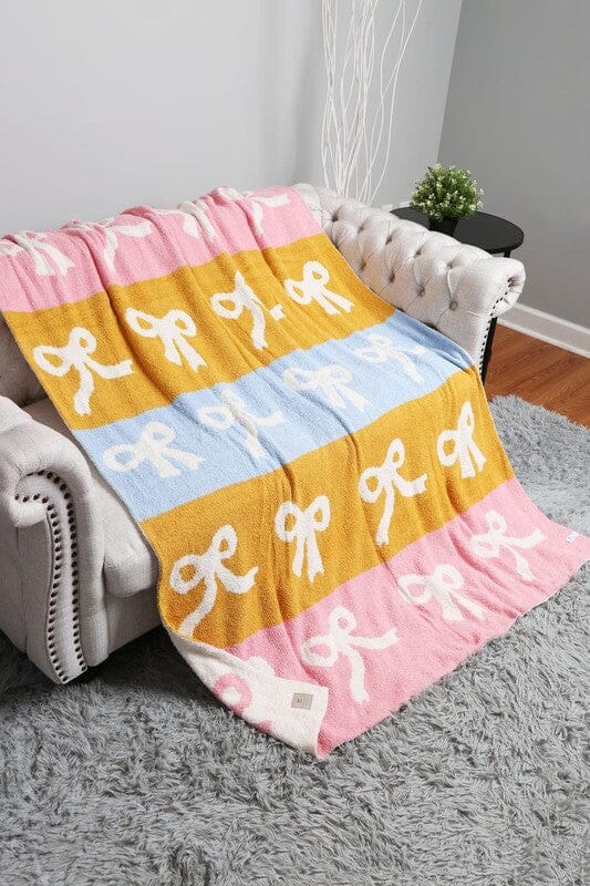 Super Lux Bow Blanket mimi wholesale