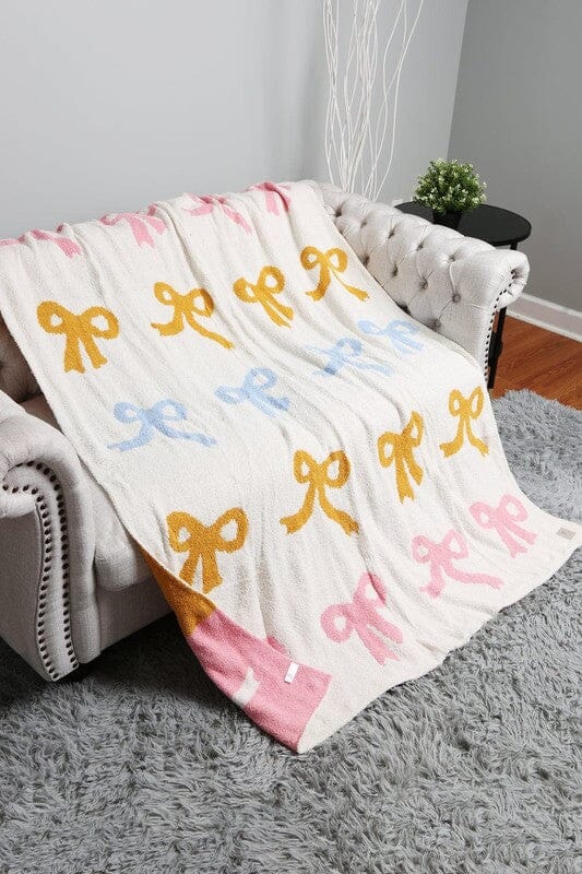 Super Lux Bow Blanket mimi wholesale