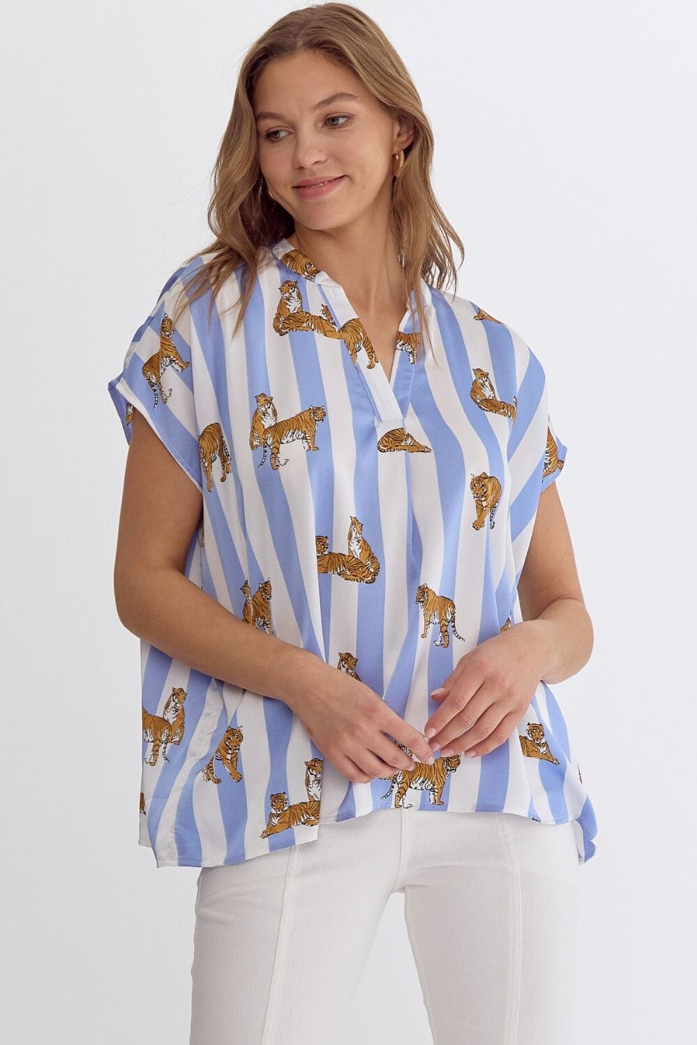 Tiger Striped Popover entro