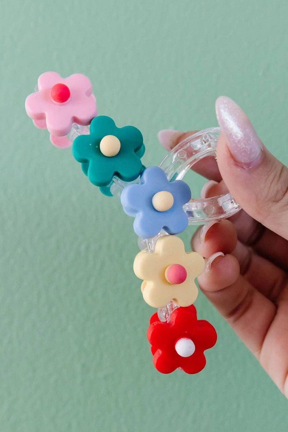 Two Pack Flower Clips Kentce