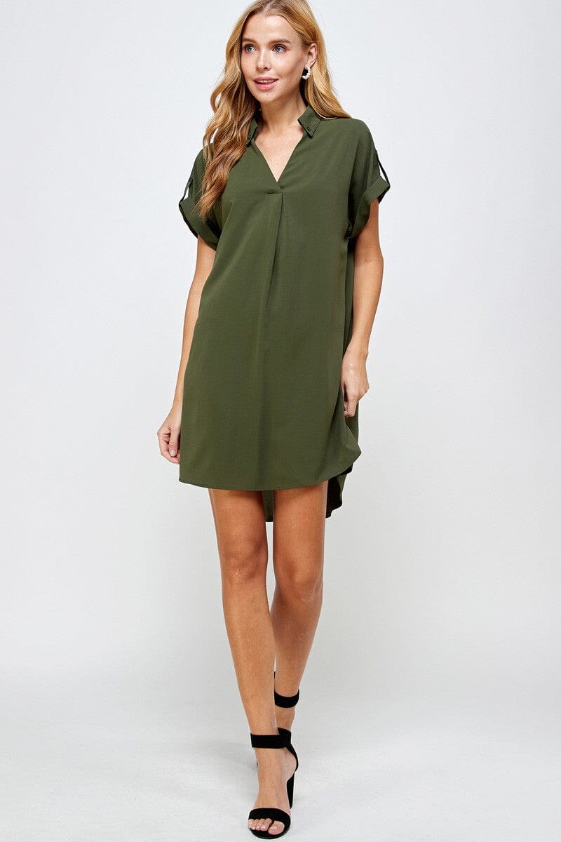 V Neck Dress Solution