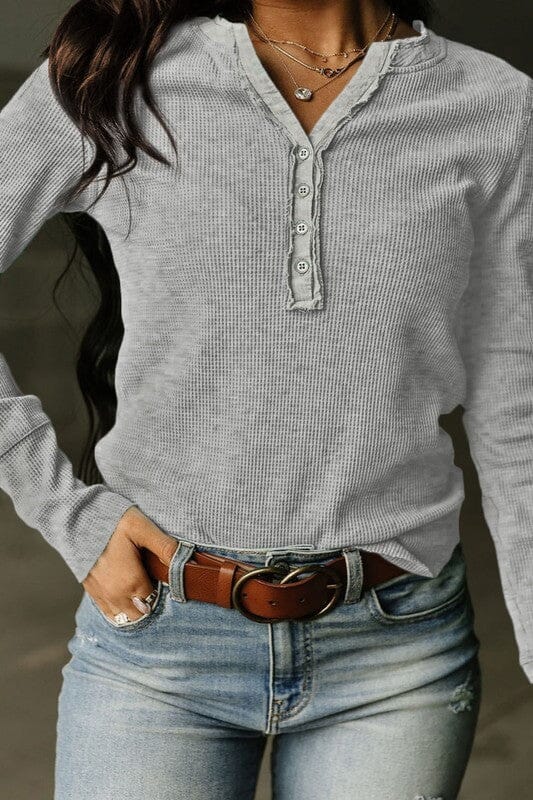 Waffle Henley Kentce