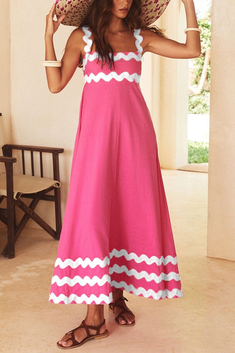 Wavy Cami Maxi Dress Mayah Overseas