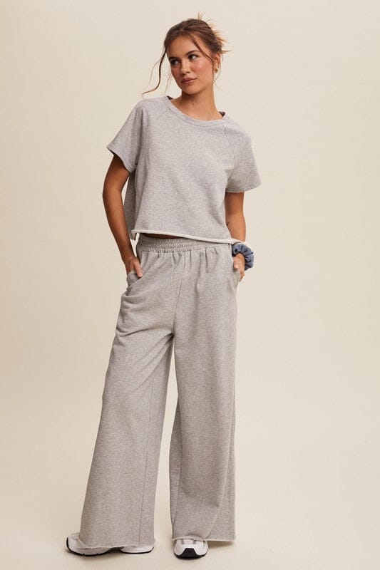 Wide Leg Knit Pant Set listicle