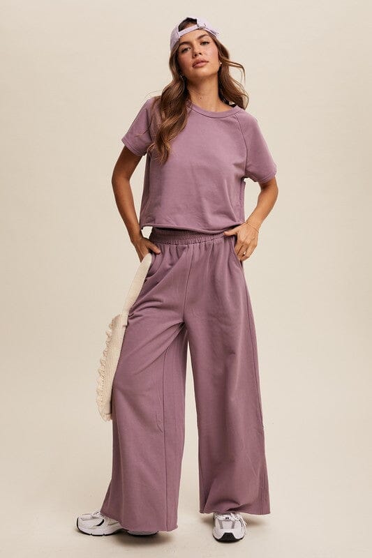 Wide Leg Knit Pant Set listicle
