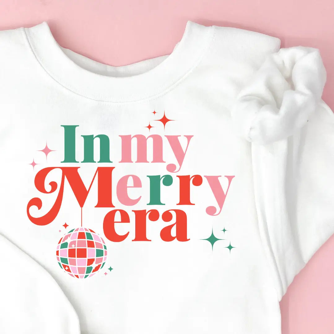 Youth and Adult In My Merry Era Sweatshirt The Babe Co.