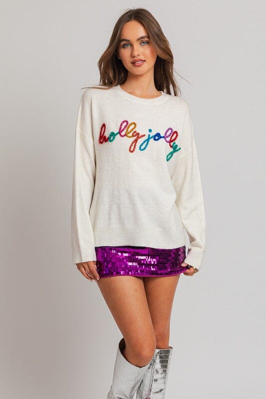 2023 Holly Jolly Sweater le lis