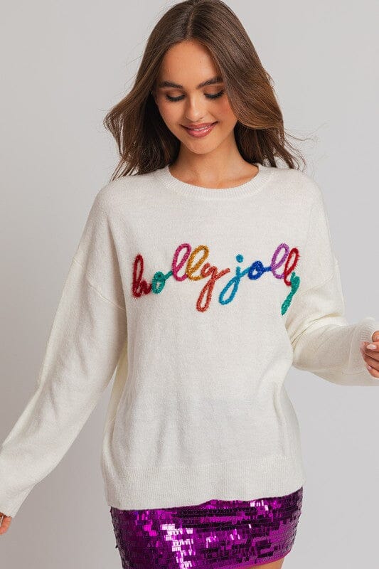 2023 Holly Jolly Sweater le lis