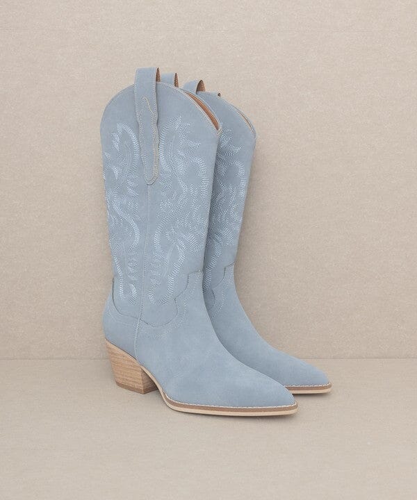 Blue Suede Amaya Boots KKE Originals
