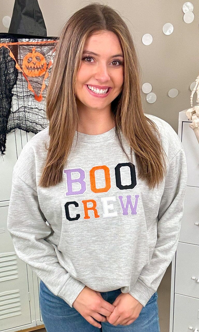 Boo Crew Graphic Sweatshirt Tees2urdoor