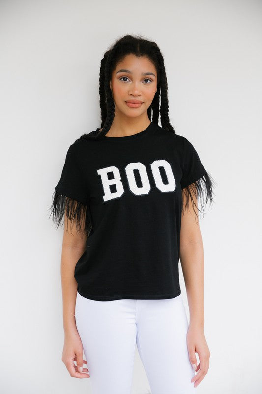 Boo Feather Top Judith March