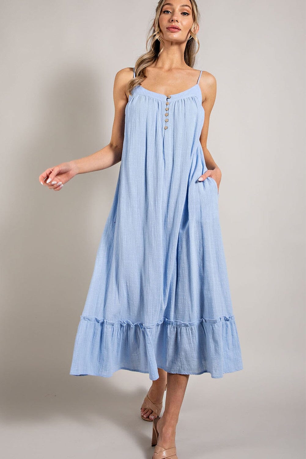 Button Front Maxi Eesome