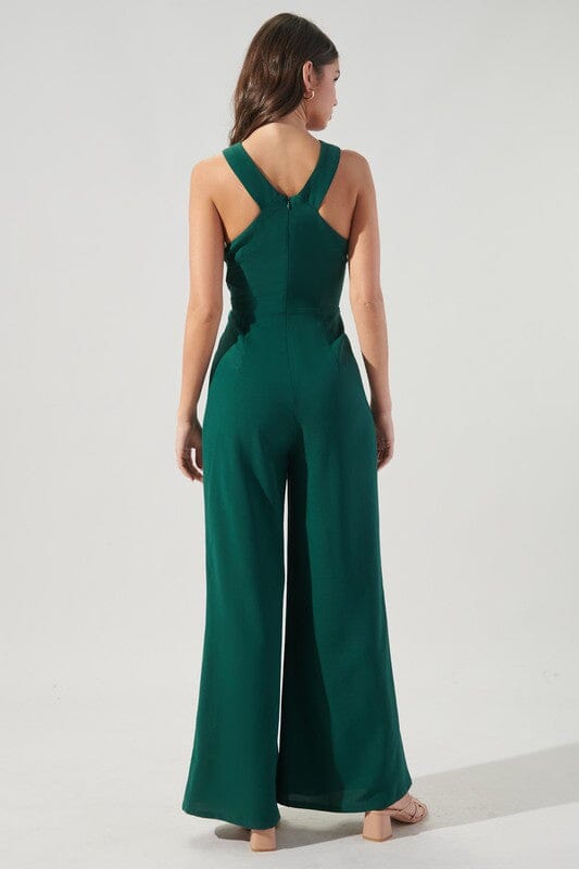 Caline Cross Neck Jumpsuit Sugarlips