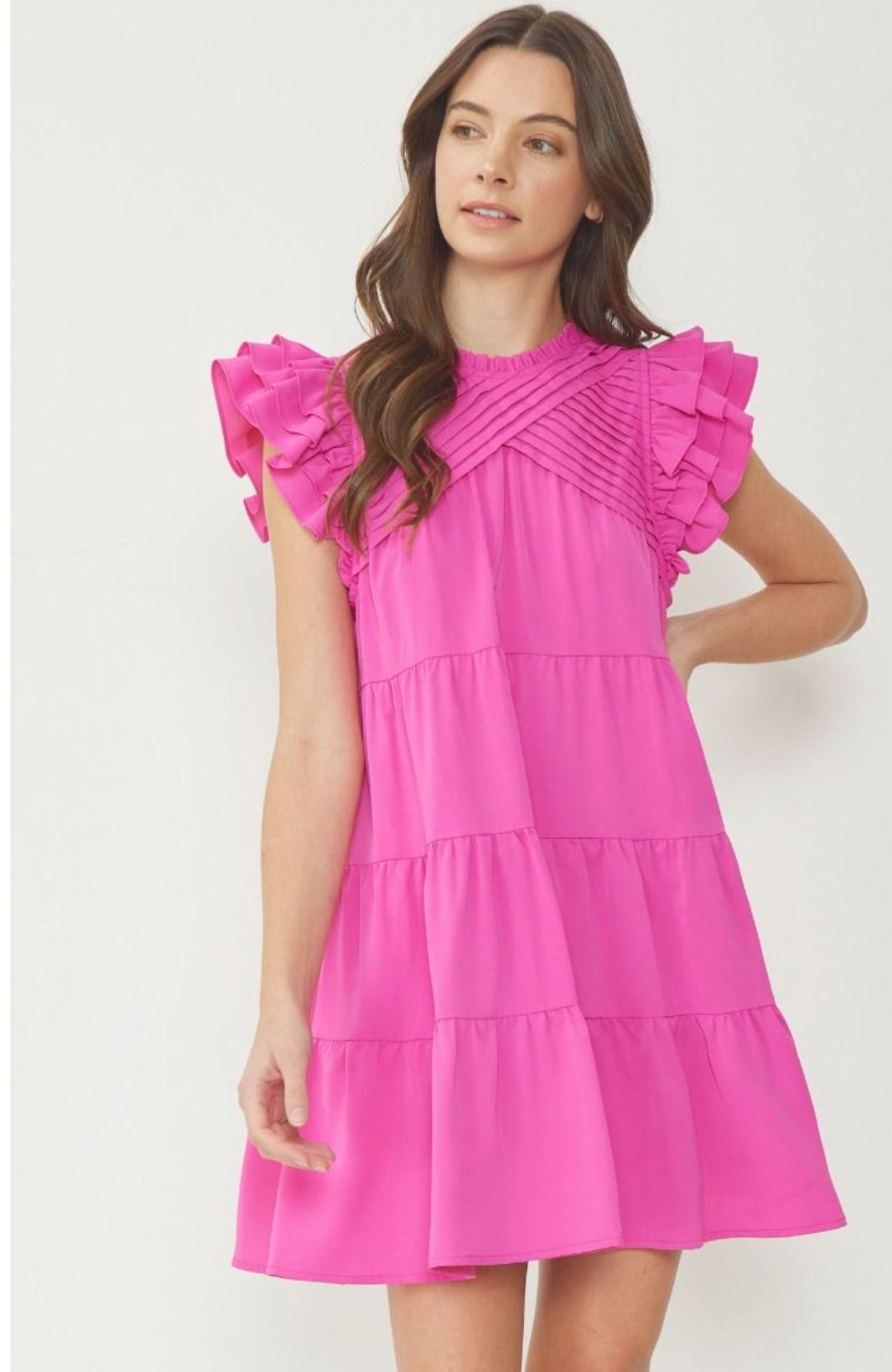 Criss Cross Front Dress entro