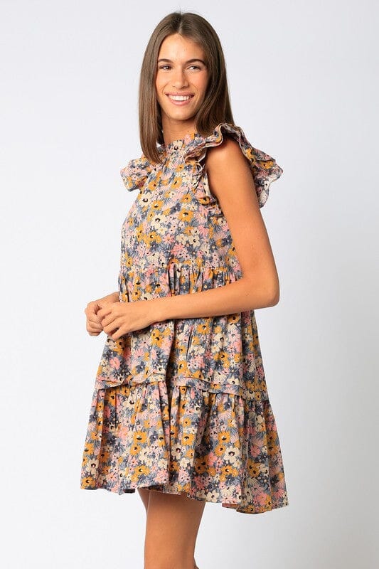 Dionne Dress Olivaceous