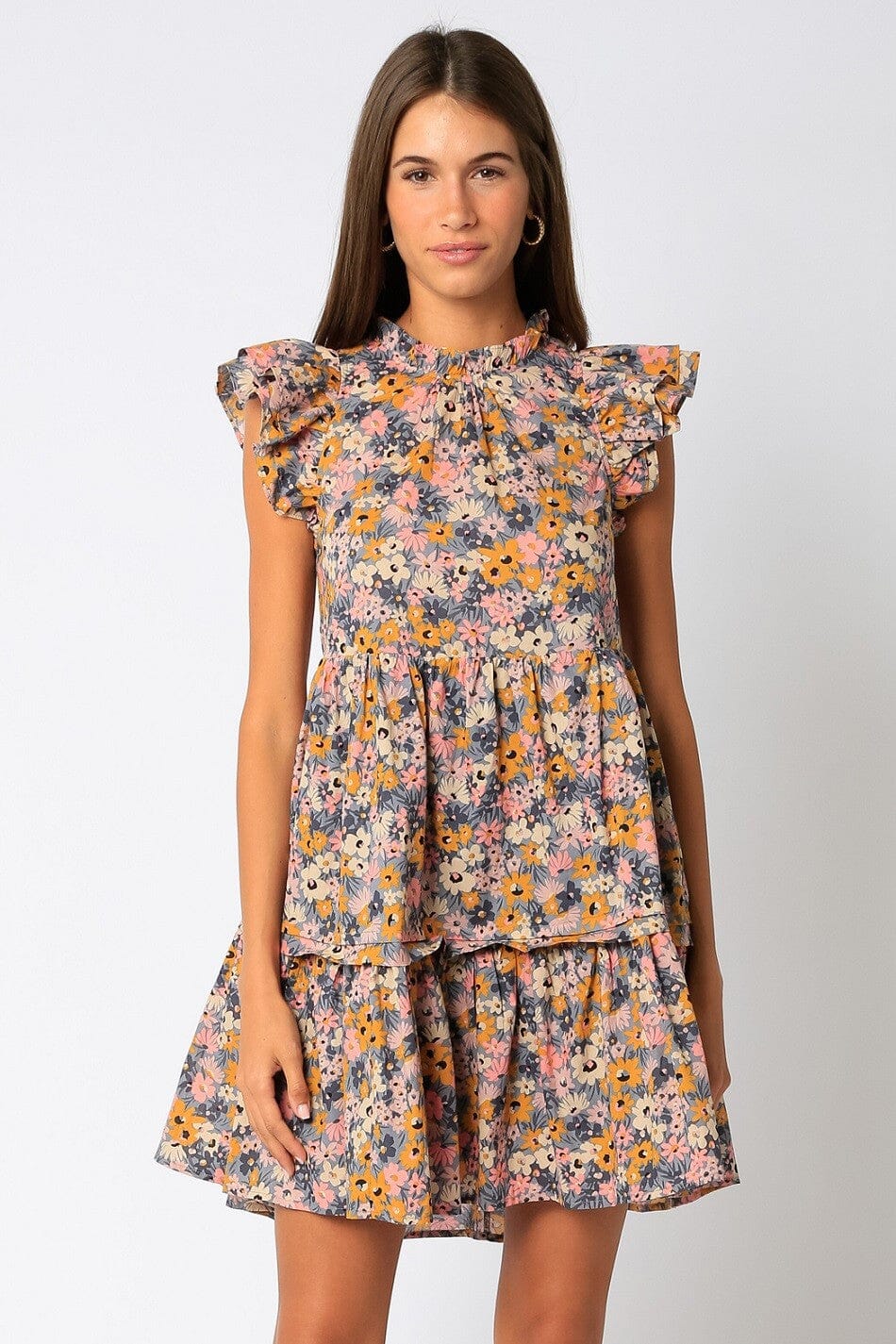 Dionne Dress Olivaceous