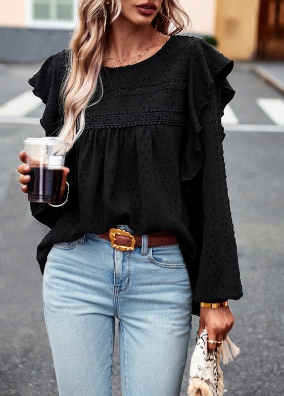 Dotted Flutter LS Top Youmi