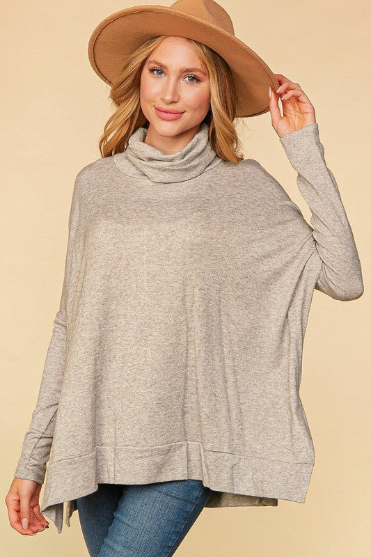Dreamblend Cowl Neck Tunic Haptics
