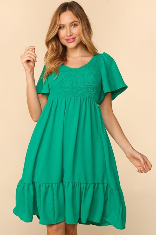 Fit and Flare Smock Dress Haptics