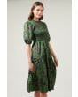 Forrest Floral Tiered Balloon Sleeve Maxi Dress Sugarlips