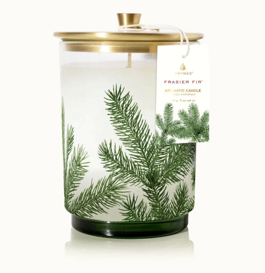 Frasier Fir Heritage Medium Pine Needle Luminary Thymes