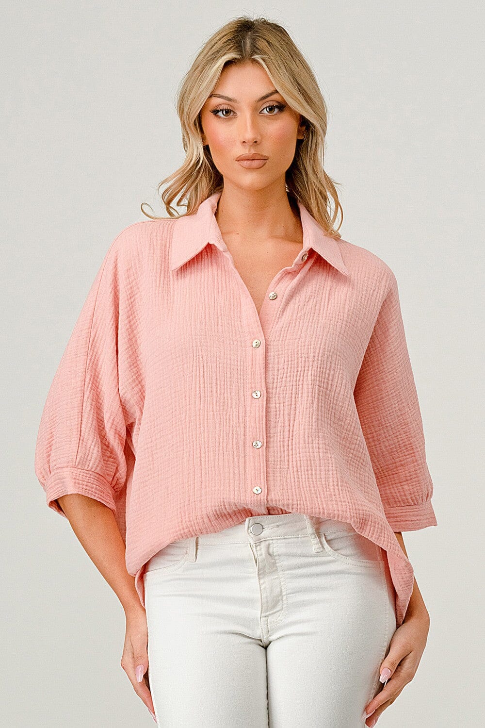 Gia Gauze Top pixie and ivy