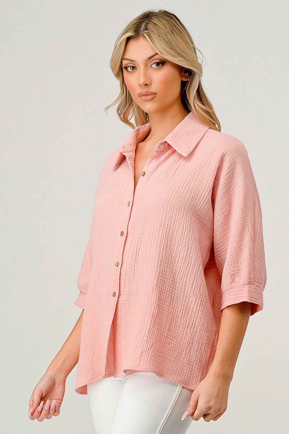 Gia Gauze Top pixie and ivy