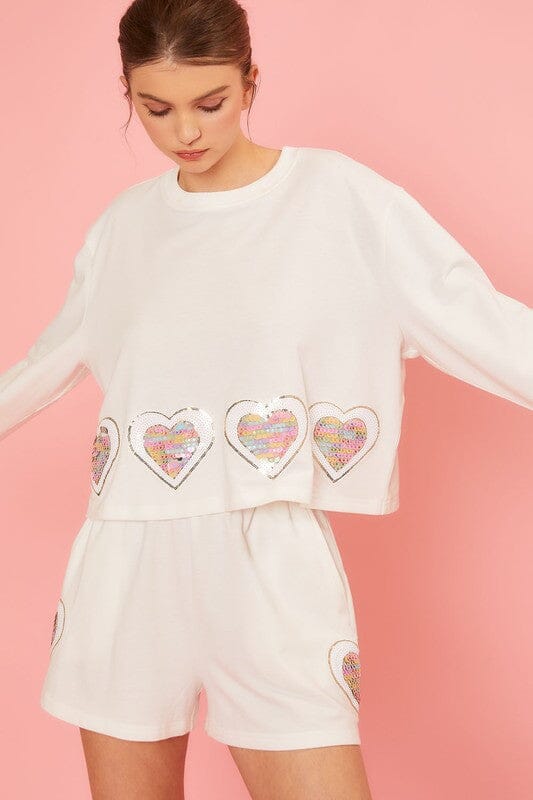 Heart Patch Sweater Main Strip
