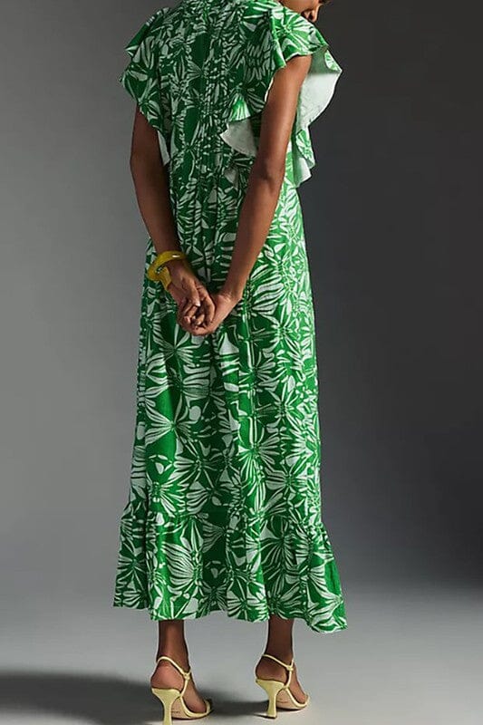 Kelly Pintuck Maxi Dress cezele