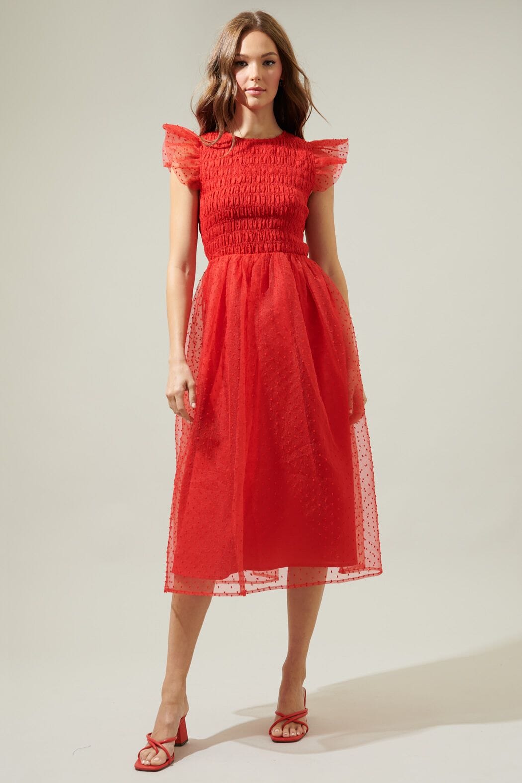 Lucille Organza Midi Sugarlips