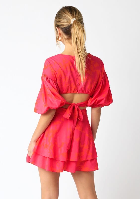 Macy Dress Olivaceous