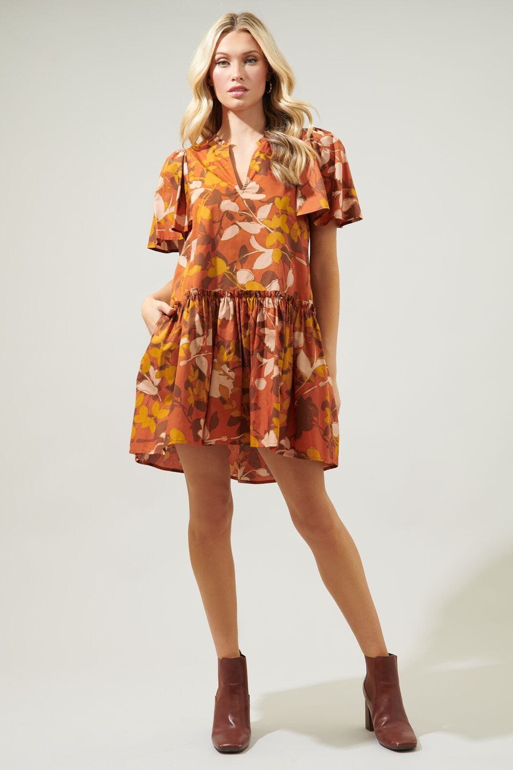 Maple Trapeze Dress Sugarlips