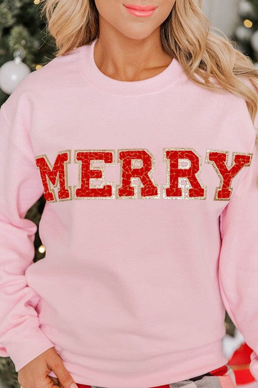 Merry Patch-Printed Sweatshirt Kentce